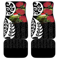New Zealand Kakapo Christmas Car Mats Meri Kirihimete Pohutukawa Flowers LT9 - Polynesian Pride