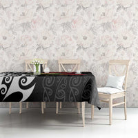 New Zealand Kakapo Christmas Tablecloth Meri Kirihimete Pohutukawa Flowers LT9 - Polynesian Pride