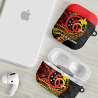 Papua New Guinea Tribal Tattoo AirPods Case 50th Independence Anniversary - Polynesian Pride