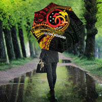 Papua New Guinea Tribal Tattoo Umbrella 50th Independence Anniversary - Polynesian Pride