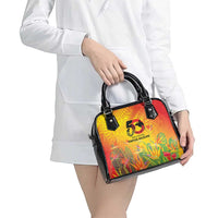 Papua New Guinea Unity in Diversity Shoulder Handbag 50th Indipendens Papua Niugini