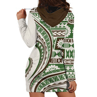Hawaiian Hibiscus Tribal Vintage Motif Hoodie Dress Ver 7 LT9 - Polynesian Pride