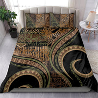 Hawaiian Hibiscus Tribal Vintage Motif Bedding Set Ver 8 LT9 - Polynesian Pride