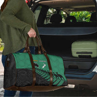 Australia New Zealand Rugby Travel Bag Green Aboriginal Wallabies and Maori Black Fern LT9 - Polynesian Pride