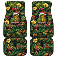 Meri Kirihimete Kakapo Car Mats New Zealand Christmas with Tropical Vibe LT9 - Polynesian Pride