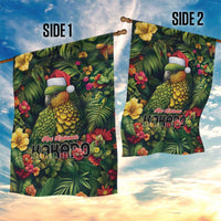 Meri Kirihimete Kakapo Garden Flag New Zealand Christmas with Tropical Vibe LT9 - Polynesian Pride
