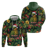 Meri Kirihimete Kakapo Hoodie New Zealand Christmas with Tropical Vibe LT9 - Polynesian Pride