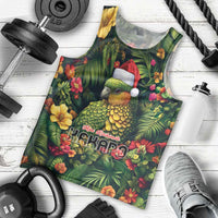 Meri Kirihimete Kakapo Men Tank Top New Zealand Christmas with Tropical Vibe LT9 - Polynesian Pride