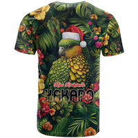 Meri Kirihimete Kakapo T Shirt New Zealand Christmas with Tropical Vibe LT9 - Polynesian Pride