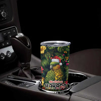 Meri Kirihimete Kakapo Tumbler Cup New Zealand Christmas with Tropical Vibe LT9 - Polynesian Pride