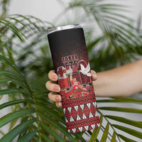 Custom Tonga 676 Haamonga a Maui Skinny Tumbler Tongan Sipi Tau Unique Dance LT9 - Polynesian Pride