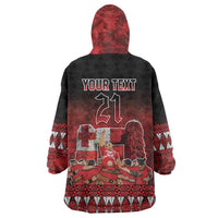 Custom Tonga 676 Haamonga a Maui Wearable Blanket Hoodie Tongan Sipi Tau Unique Dance LT9 - Polynesian Pride