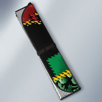 Vanuatu 46th Year Anniversary Auto Sun Shade 30 July 1980 Hibiscus Seamless Pattern