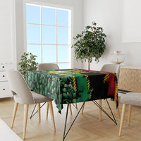 Vanuatu 46th Year Anniversary Tablecloth 30 July 1980 Hibiscus Seamless Pattern