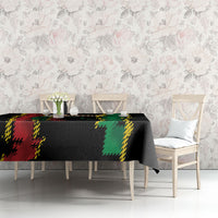 Vanuatu 46th Year Anniversary Tablecloth Tamtam Slit Drums Long God Yumi Stanap