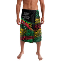 Vanuatu 46th Year Anniversary Lavalava Vintage Grunge Vanuatu Flag Heritage