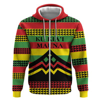 Hawaii Ku Kia'i Mauna Personalized Hoodie Hawaiian Kanaka Maoli Motif