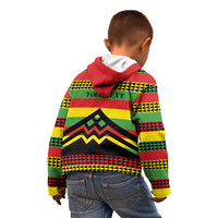 Hawaii Ku Kia'i Mauna Personalized Kid Hoodie Hawaiian Kanaka Maoli Motif LT9 - Polynesian Pride