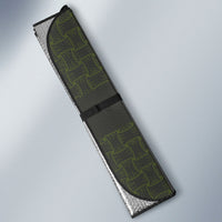 Hawaii Ohia Lehua Squares Auto Sun Shade Hawaiian Quilt Inspired Floral Pattern