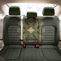 Hawaii Ohia Lehua Squares Back Car Seat Cover Hawaiian Quilt Inspired Floral Pattern