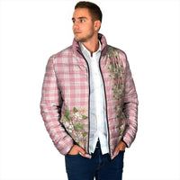 Akala Hamele Hawai'i Palaka Squares Maile Leaf Padded Jacket Flowers Hawaiian Quilt Patterns LT9 - Polynesian Pride