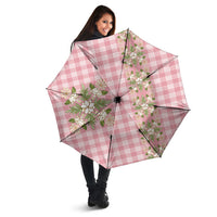 Akala Hamele Hawai'i Palaka Squares Maile Leaf Umbrella Flowers Hawaiian Quilt Patterns LT9 - Polynesian Pride