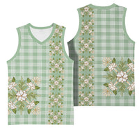 Liko Kukui Hawai'i Palaka Squares Maile Leaf Basketball Jersey Flowers Hawaiian Quilt Patterns LT9 - Polynesian Pride