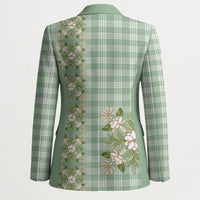 Liko Kukui Hawai'i Palaka Squares Maile Leaf Blazer Flowers Hawaiian Quilt Patterns LT9 - Polynesian Pride