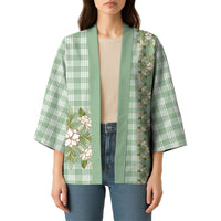 Liko Kukui Hawai'i Palaka Squares Maile Leaf Kimono Flowers Hawaiian Quilt Patterns LT9 - Polynesian Pride