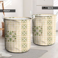 Melemele Ahiahia Hawai'i Palaka Squares Maile Leaf Laundry Basket Flowers Hawaiian Quilt Patterns LT9 - Polynesian Pride