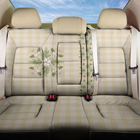 Melemele Ahiahia Hawai'i Palaka Squares Maile Leaf Back Car Seat Cover Flowers Hawaiian Quilt Patterns LT9 One Size Pastel Yellow - Polynesian Pride