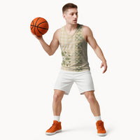 Melemele Ahiahia Hawai'i Palaka Squares Maile Leaf Basketball Jersey Flowers Hawaiian Quilt Patterns LT9 - Polynesian Pride