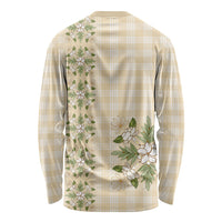 Melemele Ahiahia Hawai'i Palaka Squares Maile Leaf Long Sleeve Shirt Flowers Hawaiian Quilt Patterns LT9 - Polynesian Pride