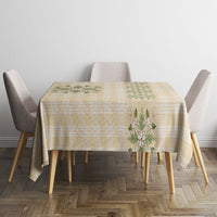Melemele Ahiahia Hawai'i Palaka Squares Maile Leaf Tablecloth Flowers Hawaiian Quilt Patterns LT9 - Polynesian Pride