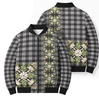 Pauli Hawai'i Palaka Squares Maile Leaf Bomber Puffer Jacket Flowers Hawaiian Quilt Patterns LT9 - Polynesian Pride