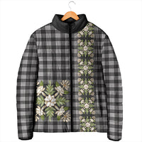 Pauli Hawai'i Palaka Squares Maile Leaf Padded Jacket Flowers Hawaiian Quilt Patterns LT9 - Polynesian Pride