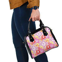 Palaka with Honu and Hibiscus Shoulder Handbag Hawaiian Heritage Spirit - Polynesian Pride