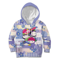 Personalized Japanese Kawaii Sushi Kid Hoodie Blue Wagara Palaka This Is How I Roll