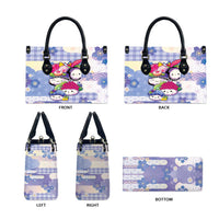 Japanese Kawaii Sushi Leather Bag Blue Wagara Palaka This Is How I Roll