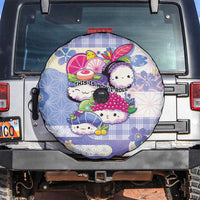Japanese Kawaii Sushi Spare Tire Cover Blue Wagara Palaka This Is How I Roll