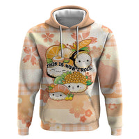Personalized Japanese Kawaii Sushi Hoodie Peach Wagara Palaka This Is How I Roll