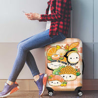 Japanese Kawaii Sushi Luggage Cover Peach Wagara Palaka This Is How I Roll