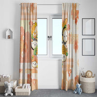 Japanese Kawaii Sushi Window Curtain Peach Wagara Palaka This Is How I Roll