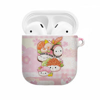 Japanese Kawaii Sushi AirPods Case Pink Wagara Palaka This Is How I Roll