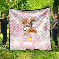 Japanese Kawaii Sushi Quilt Pink Wagara Palaka This Is How I Roll