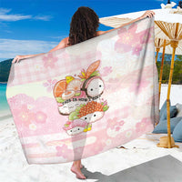 Japanese Kawaii Sushi Sarong Pink Wagara Palaka This Is How I Roll