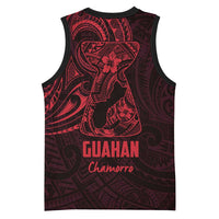 Oxblood Guam Latte Stone Tribal Tattoo Basketball Jersey Hafa Adai Six 7 One LT9 - Polynesian Pride