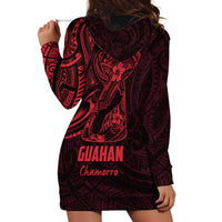 Oxblood Guam Latte Stone Tribal Tattoo Hoodie Dress Hafa Adai Six 7 One LT9 - Polynesian Pride