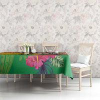 Vanuatu 45th Anniversary Tablecloth Polynesian with Sand Drawing Pattern