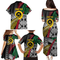Vanuatu Proud to be Ni-van Personalised Family Matching Puletasi and Hawaiian Shirt with Mutis En Atan Patterns LT9 - Polynesian Pride
